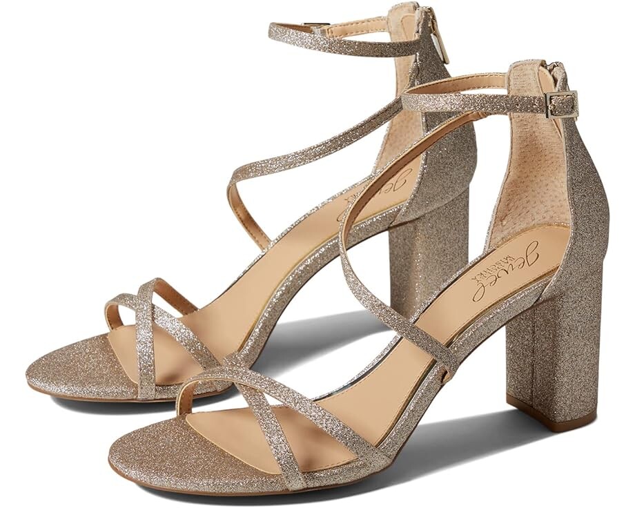 

Туфли Jewel Badgley Mischka Devorah, цвет Light Gold
