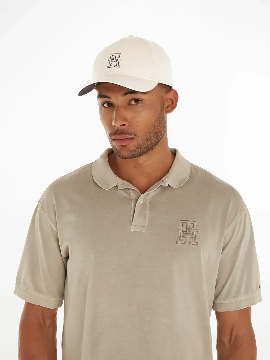 

Бейсбольная кепка Tommy Hilfiger "TH IMD HEAVY TWILL 6 PANEL CAP", цвет Calico / Space Blue