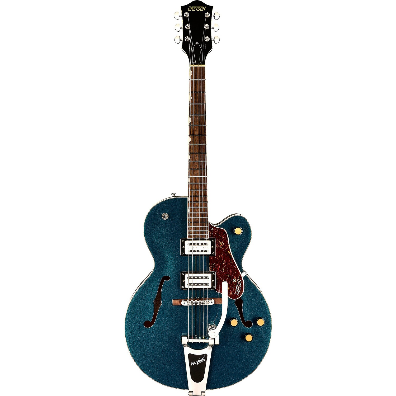 

Gretsch Guitars G2420T Streamliner с полым корпусом и электрогитарой Bigsby Midnight Sapphire