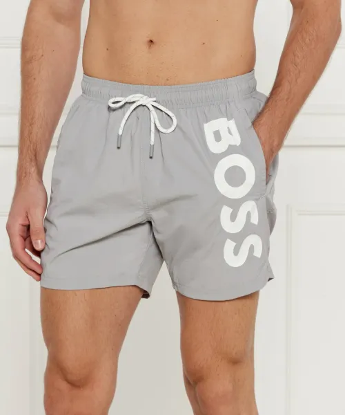 

Плавки-Шорты «Осьминог» Regular fit Boss, серый