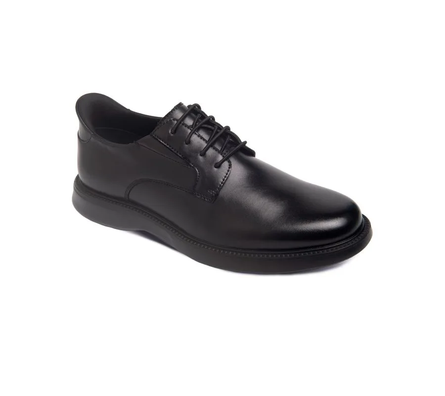 Мужские кожаные классические оксфорды North Street с технологией Hands-Free Slip On Marc Joseph New York, черный napa leather