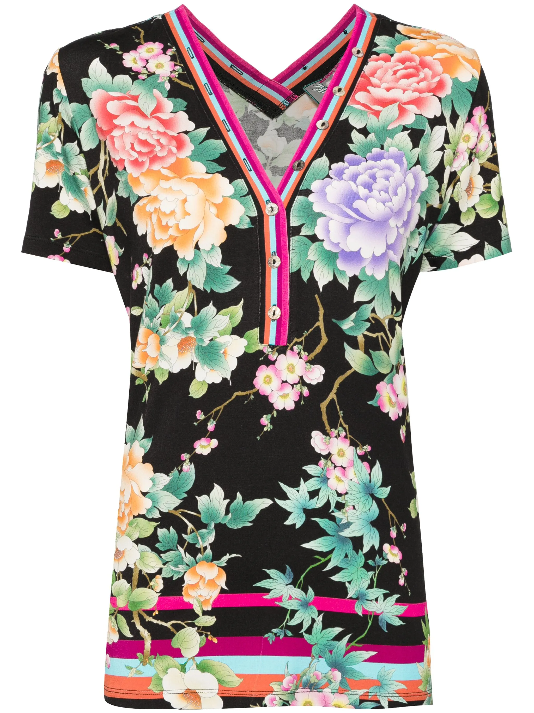 

Футболка The Janie Favorite Johnny Was, черный