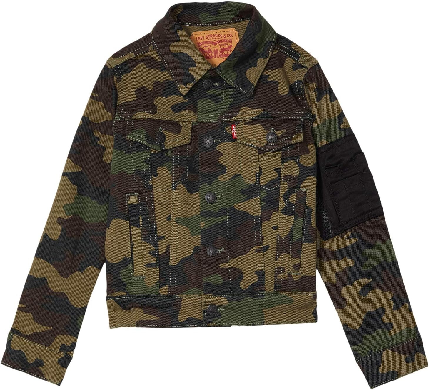 

Куртка Levi'S Denim Trucker Jacket, цвет Cypress Camo