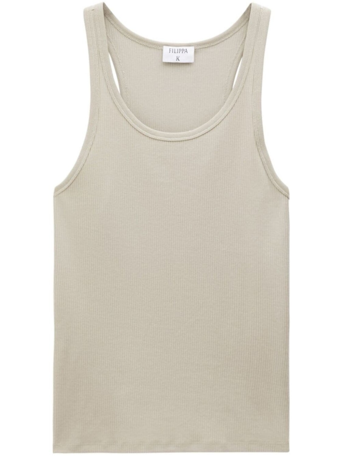 

Filippa K топ в рубчик, нейтральный цвет