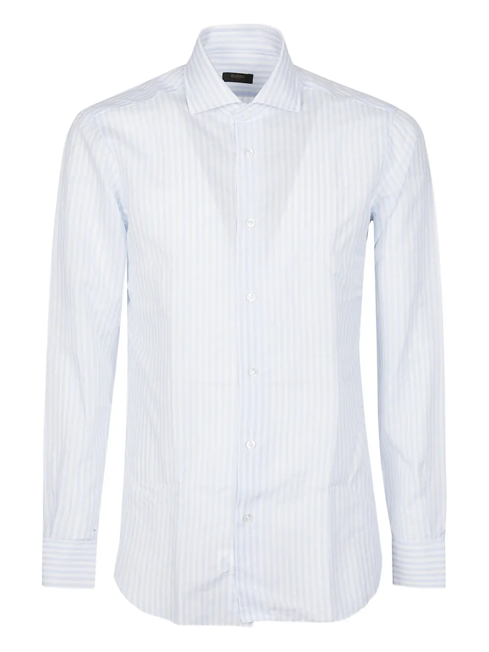 

Рубашка из хлопка в полоску Barba, синий