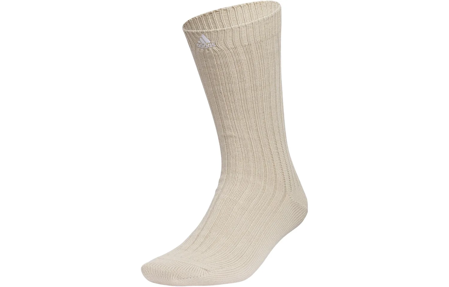 Унисекс носки до середины икры Adidas, Light Khaki/White