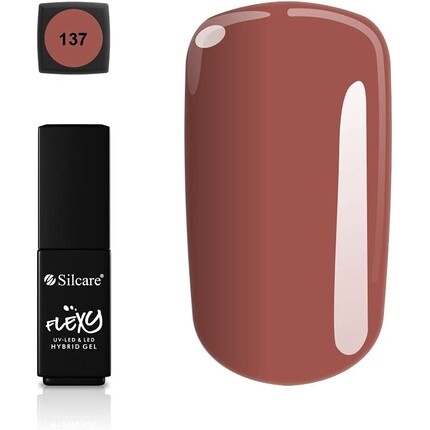 

Гибридный гель для маникюра Soak Off с УФ-светодиодом, 4,5G, оттенок 137, от Roxie Cosmetics, Silcare