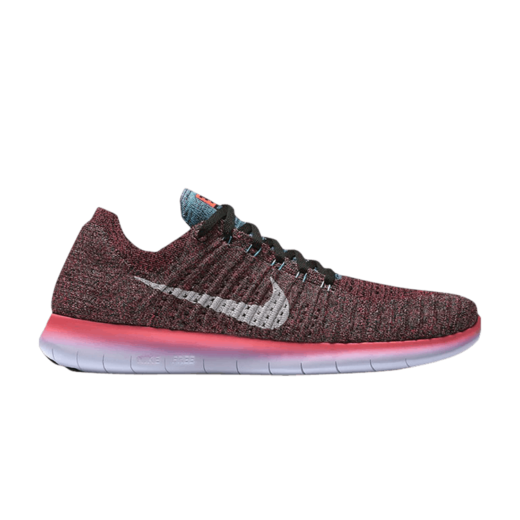 

Кроссовки Free RN Flyknit 'Pink Multi-Color', разноцветный