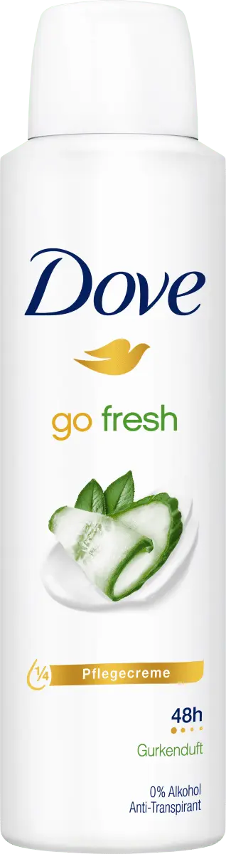 

Дезодорант-спрей-антиперспирант Go Fresh с ароматом огурца 150 мл Dove