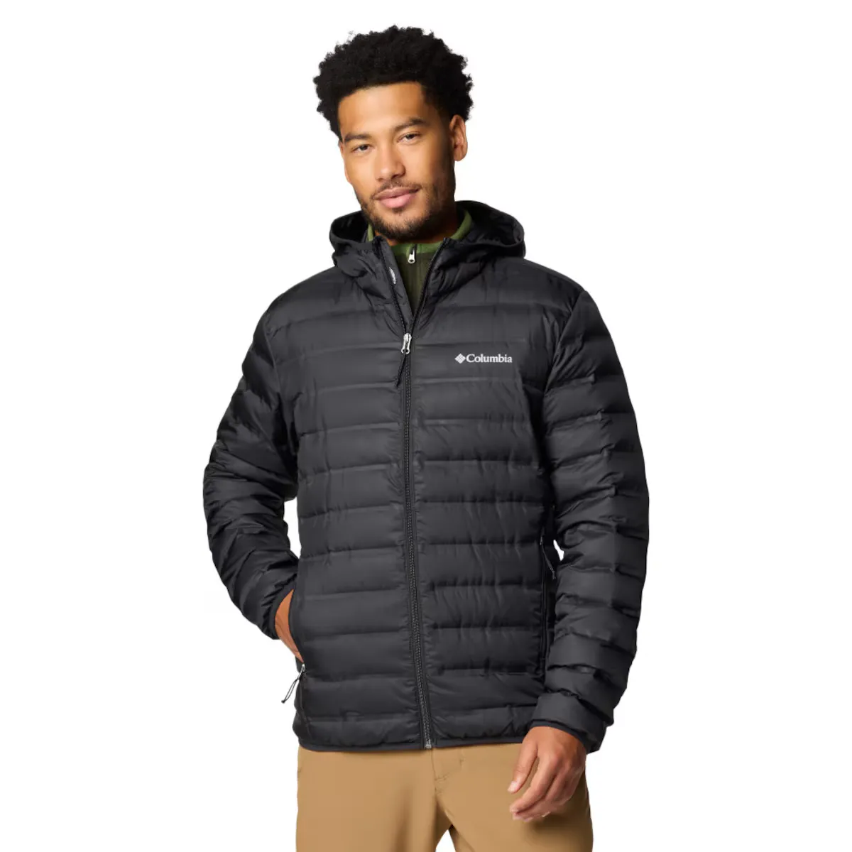 

Куртка Columbia Men's Lake 22 II Down Hooded, чёрный