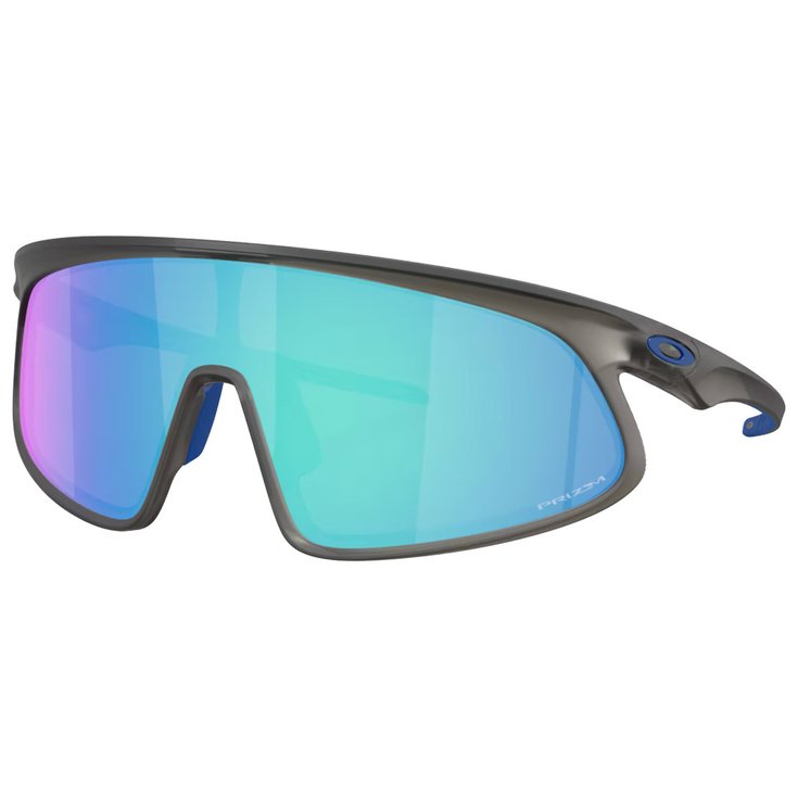 

Солнцезащитные очки rslv матово-серые дымчатые призмы сапфировые Oakley