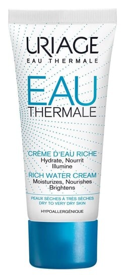 

Насыщенный, активно увлажняющий крем, 40 мл Uriage Eau Thermale