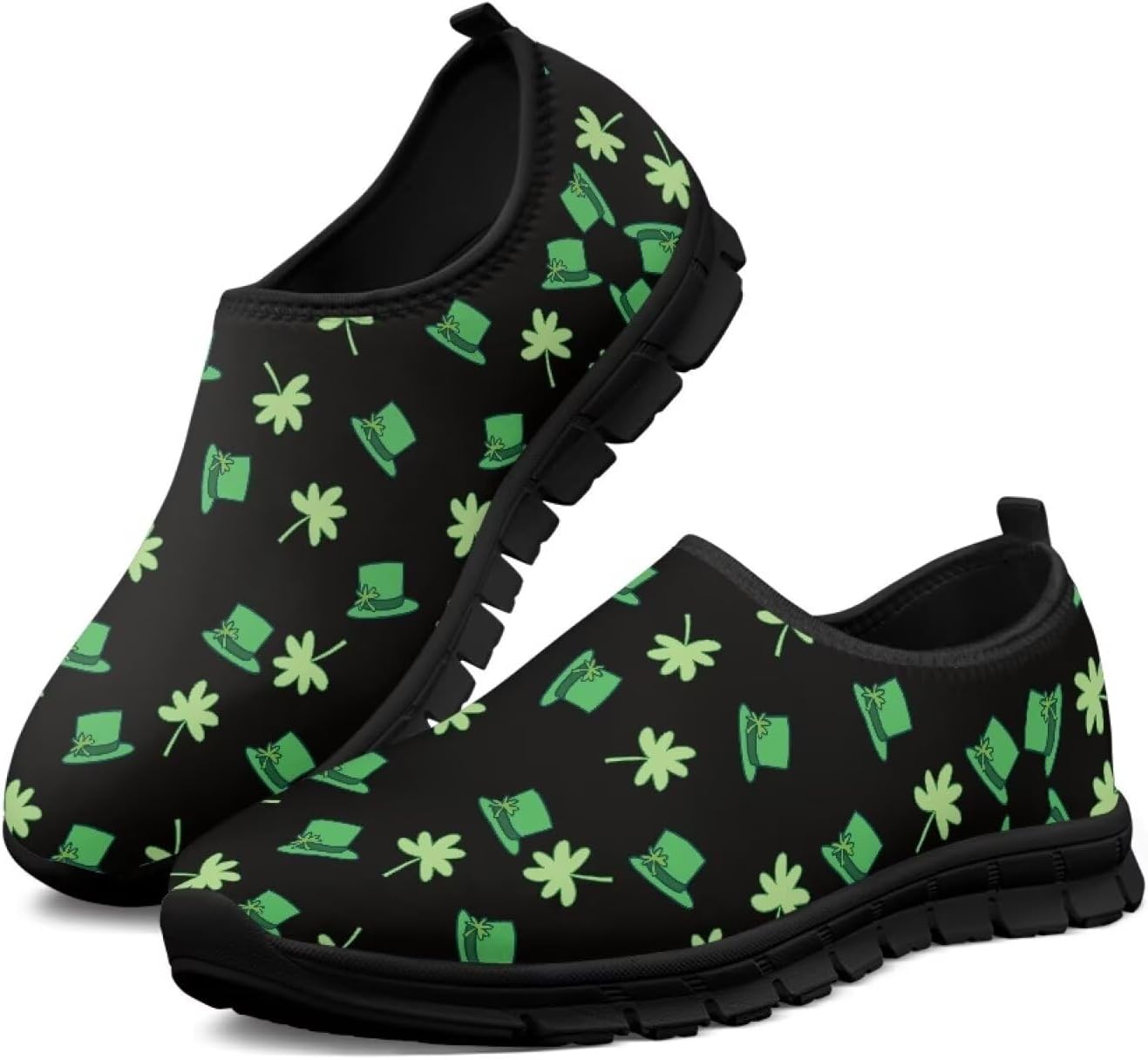 

Мужские модные кроссовки Hresuewn, низкие, с противоскользящей подошвой, повседневная обувь для мужчин, удобные для ходьбы, St. Patrick's Day