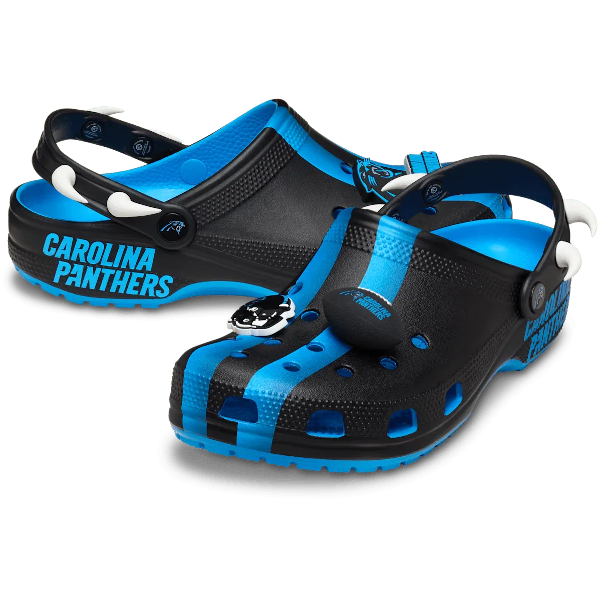 Классические сабо NFL Carolina Panthers Crocs, Multi — фото 2