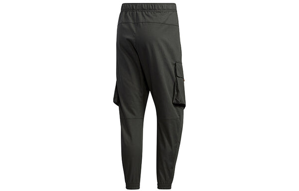 Брюки th pnt cargo pocket woven bundle feet casual long pants brown Adidas, коричневый — фото 2