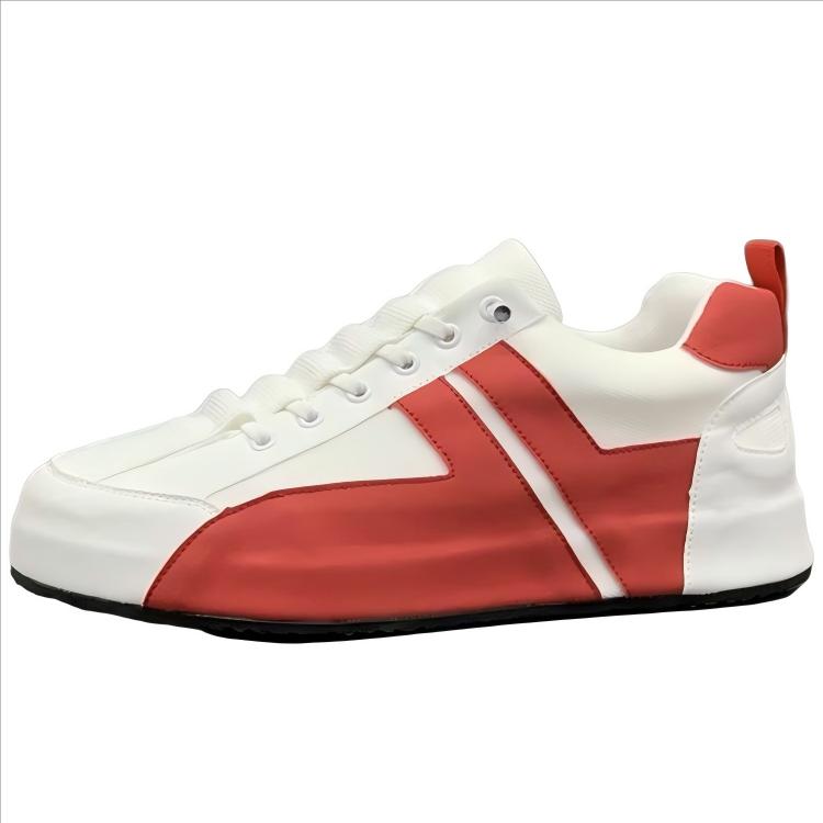 

ZUOSAISI Низкие скейтбордские кроссовки мужские бело-красные, цвет White Red