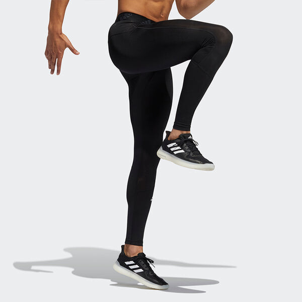 Спортивные штаны tf turf длинные обтягивающие спортивные спортивные штаны Adidas, черный — фото 4