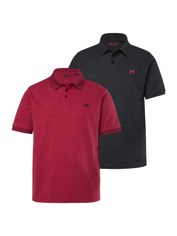 

Рубашка-поло Men Plus, бордовый