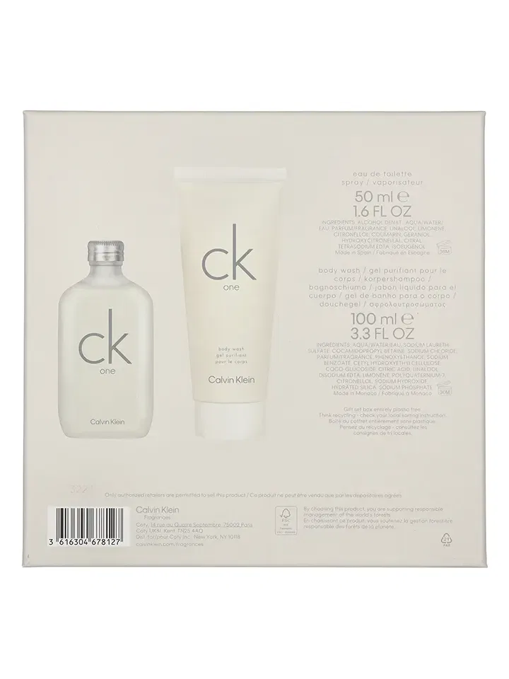 Набор парфюма и геля для душа Calvin Klein CK One — фото 4