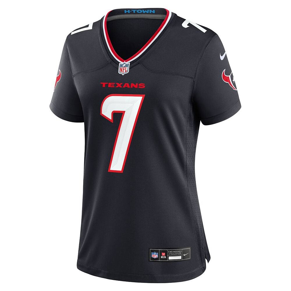 Женские кроссовки Nike C. Темно-синяя игровая майка Stroud Houston Texans, цвет Txs Navy — фото 3