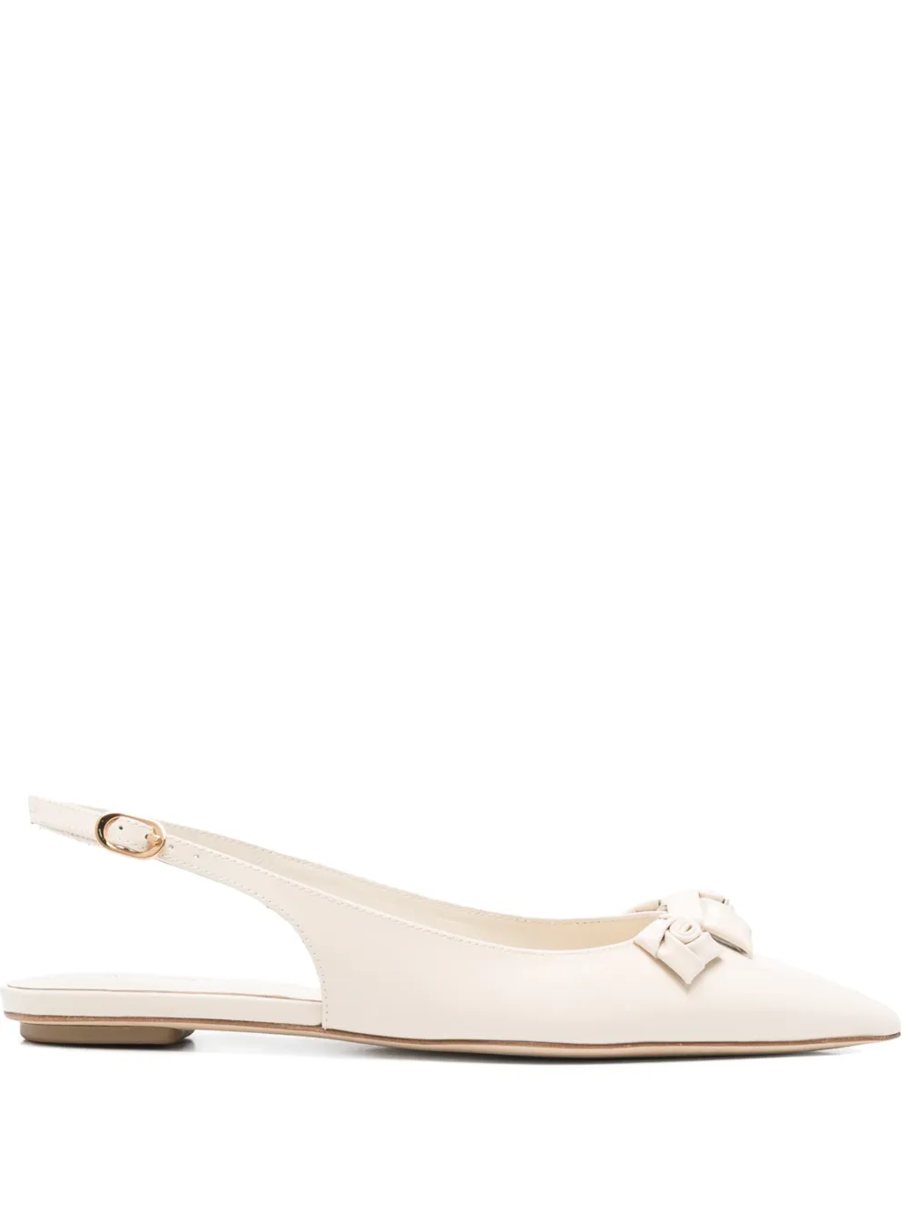 Туфли на плоской подошве Stuart Weitzman, нейтральный