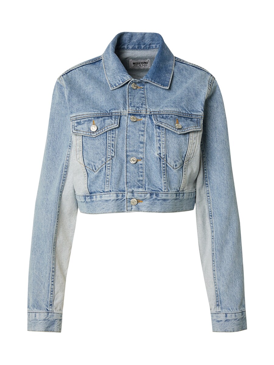 

Межсезонная куртка Moschino Jeans, цвет Blue denim/Pastel blue