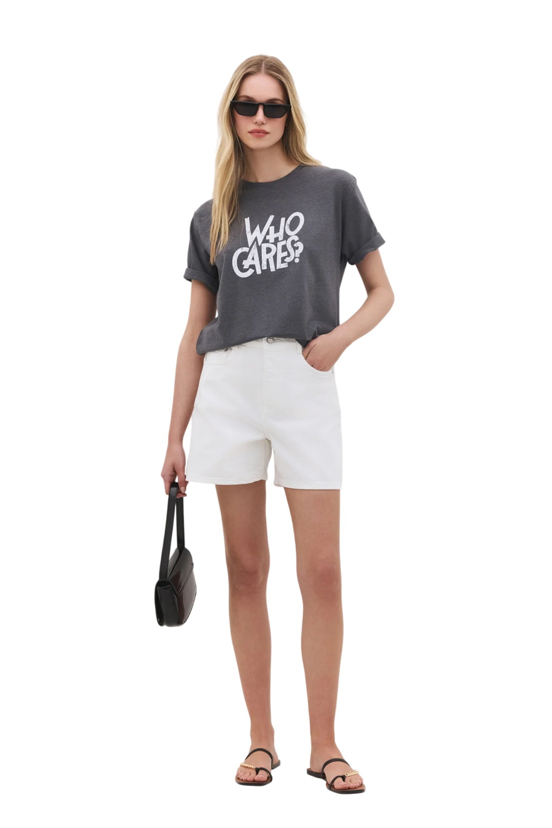 

No Matter What Футболка в цвете антрацит