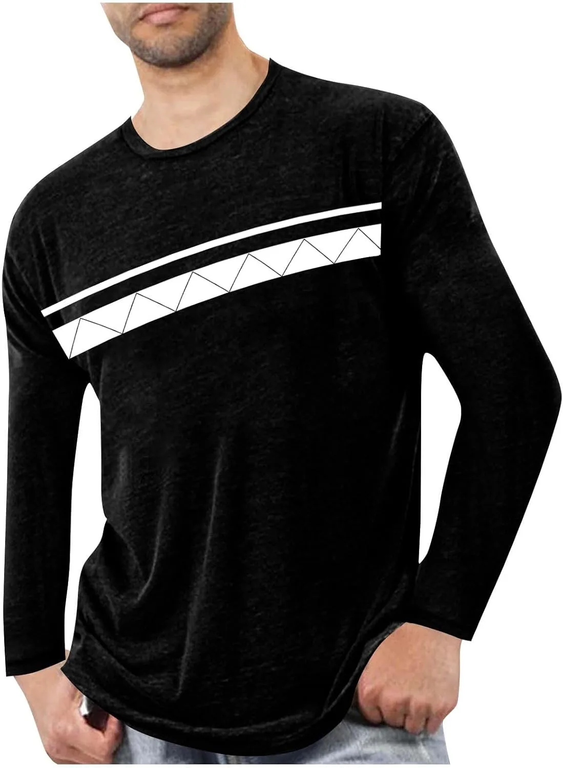 

Рождественская футболка для мужчин, Long Sleeve, Clean Print