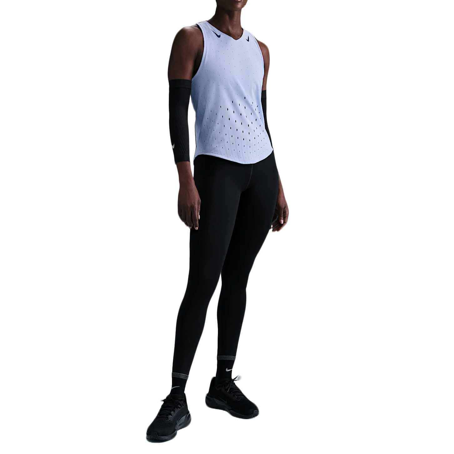 Футболка AeroSwift Dri FIT Adv для бега, женская Nike, белый — фото 2