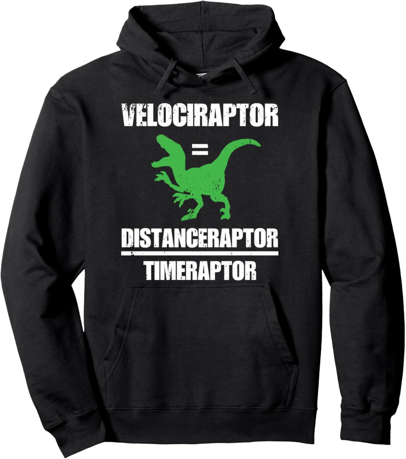 

Худи с изображением динозавра-велоцираптора из серии Математический гик Funny Raptor Dinosaur Apparel, черный