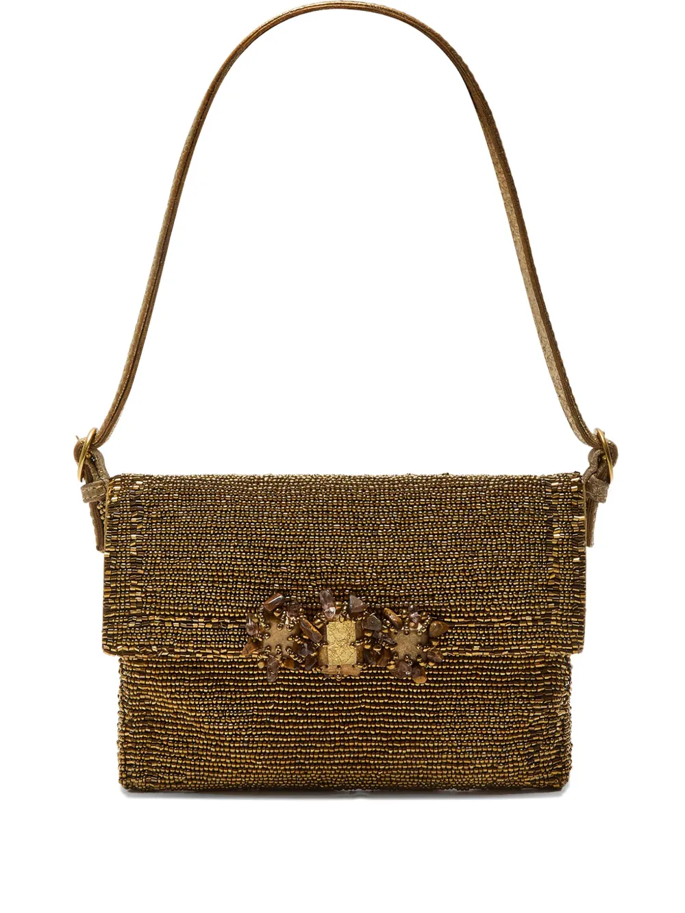 

Сумка на плечо с бисером MALIPARMI, нейтральный