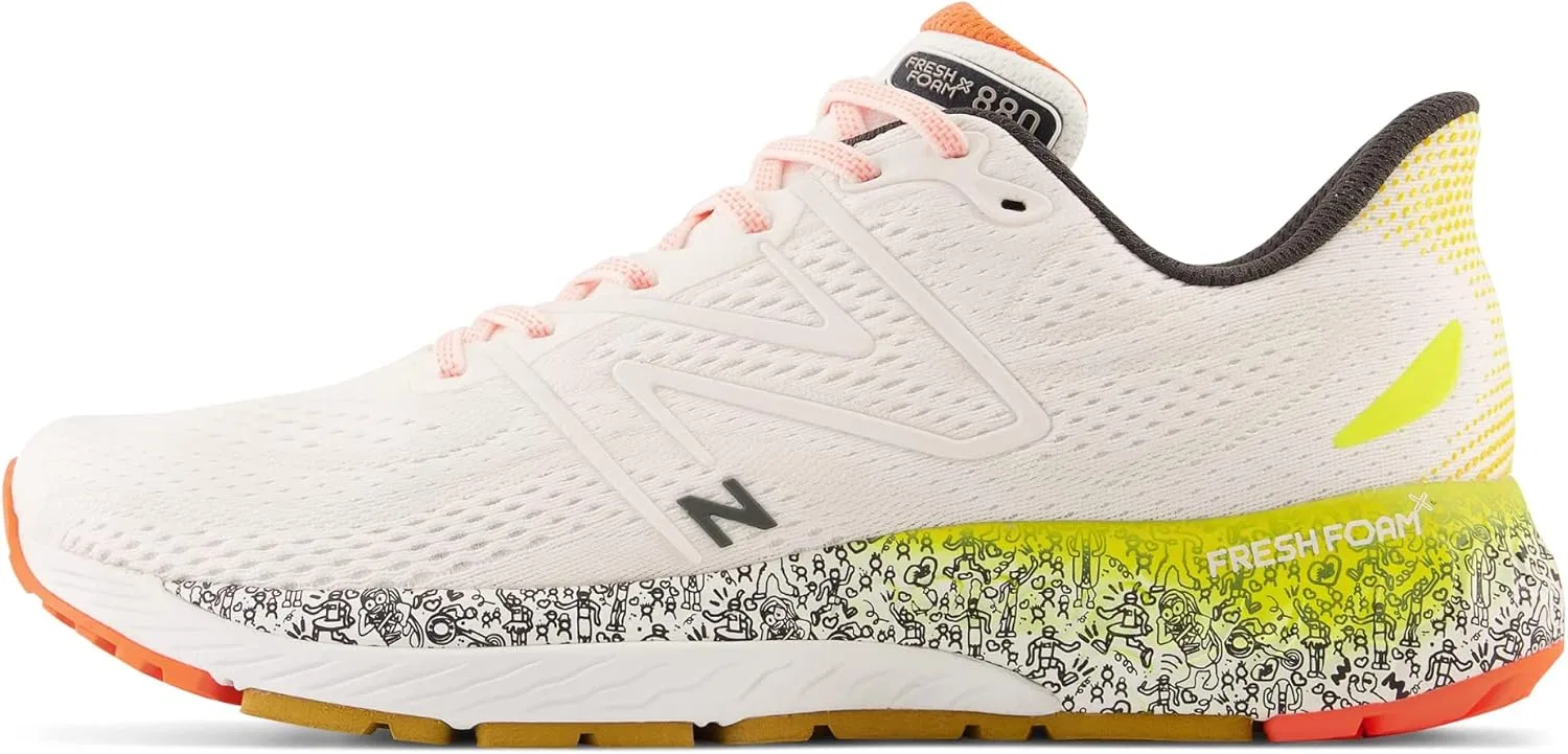 Кроссовки New Balance Herren 880, White Cosmic Pineapple