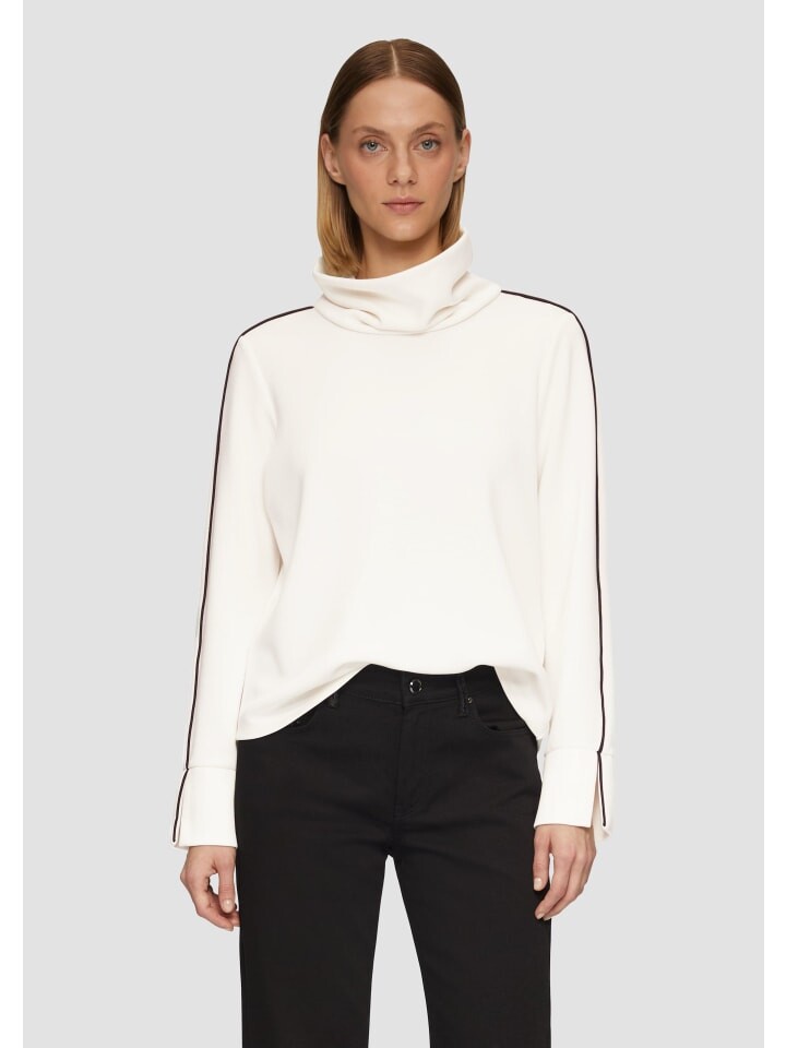 

Толстовка s.Oliver BLACK LABEL Sweatshirt langarm, кремовый