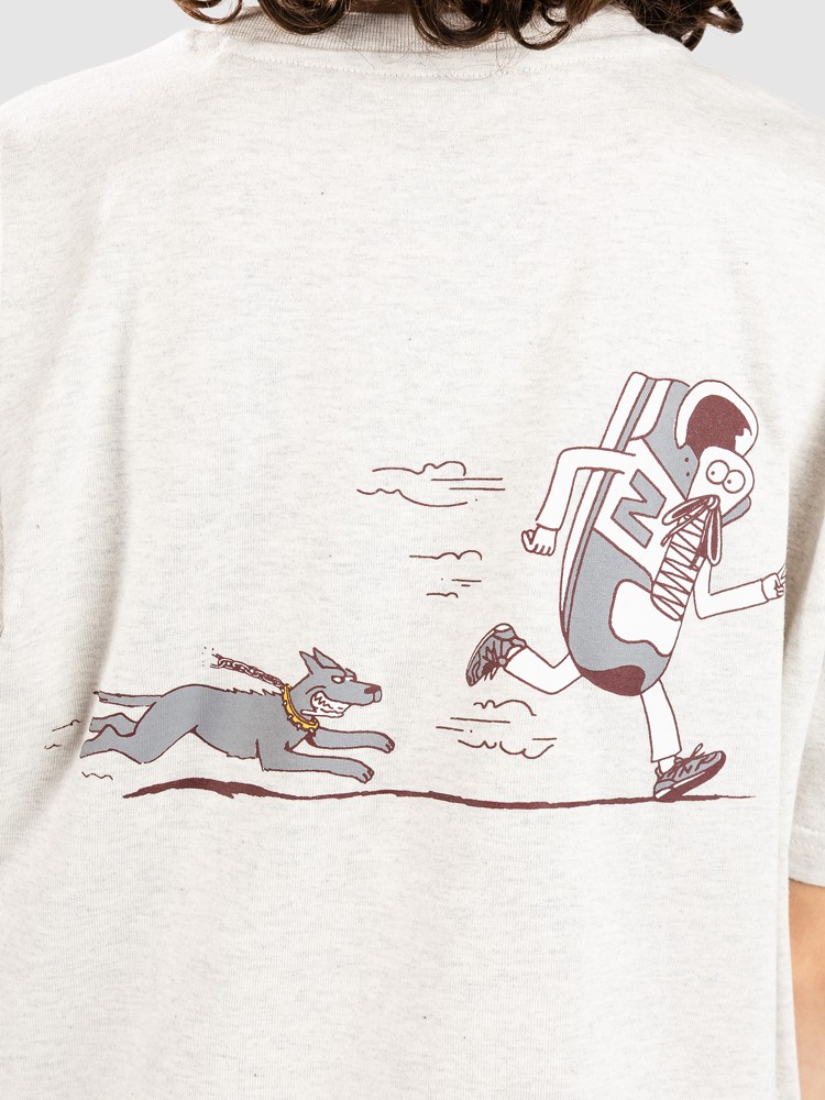 Футболка New Balance Newbie Chase Graphic Kids T-Shirt, ash heather — фото 3