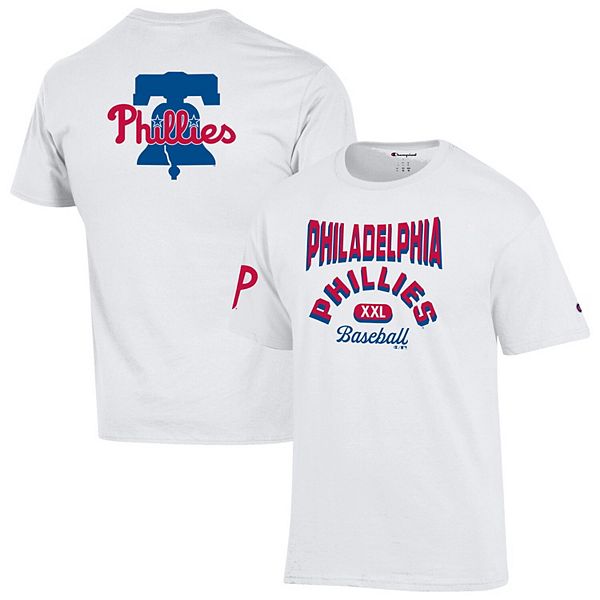 

Мужская белая футболка philadelphia phillies 3-hit jersey Champion