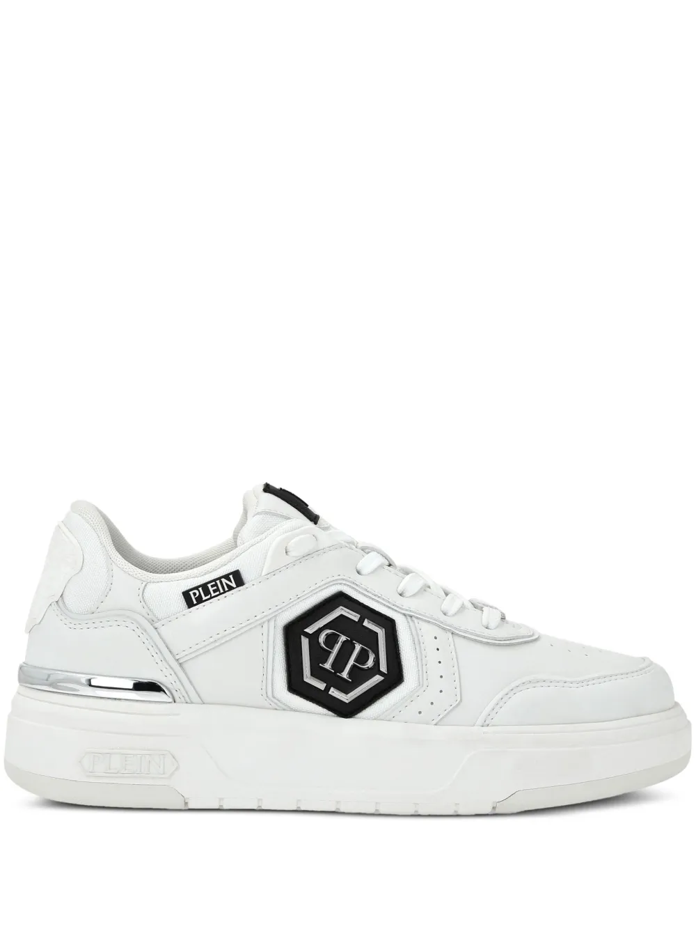 

Кроссовки с логотипом Philipp Plein, белый