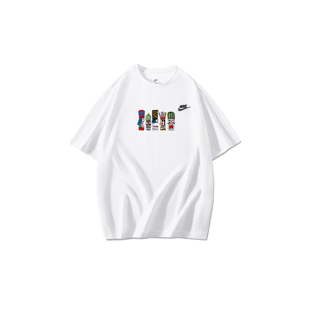 

Nike Спортивная футболка мужская белая, Белый, Nike Спортивная футболка мужская белая