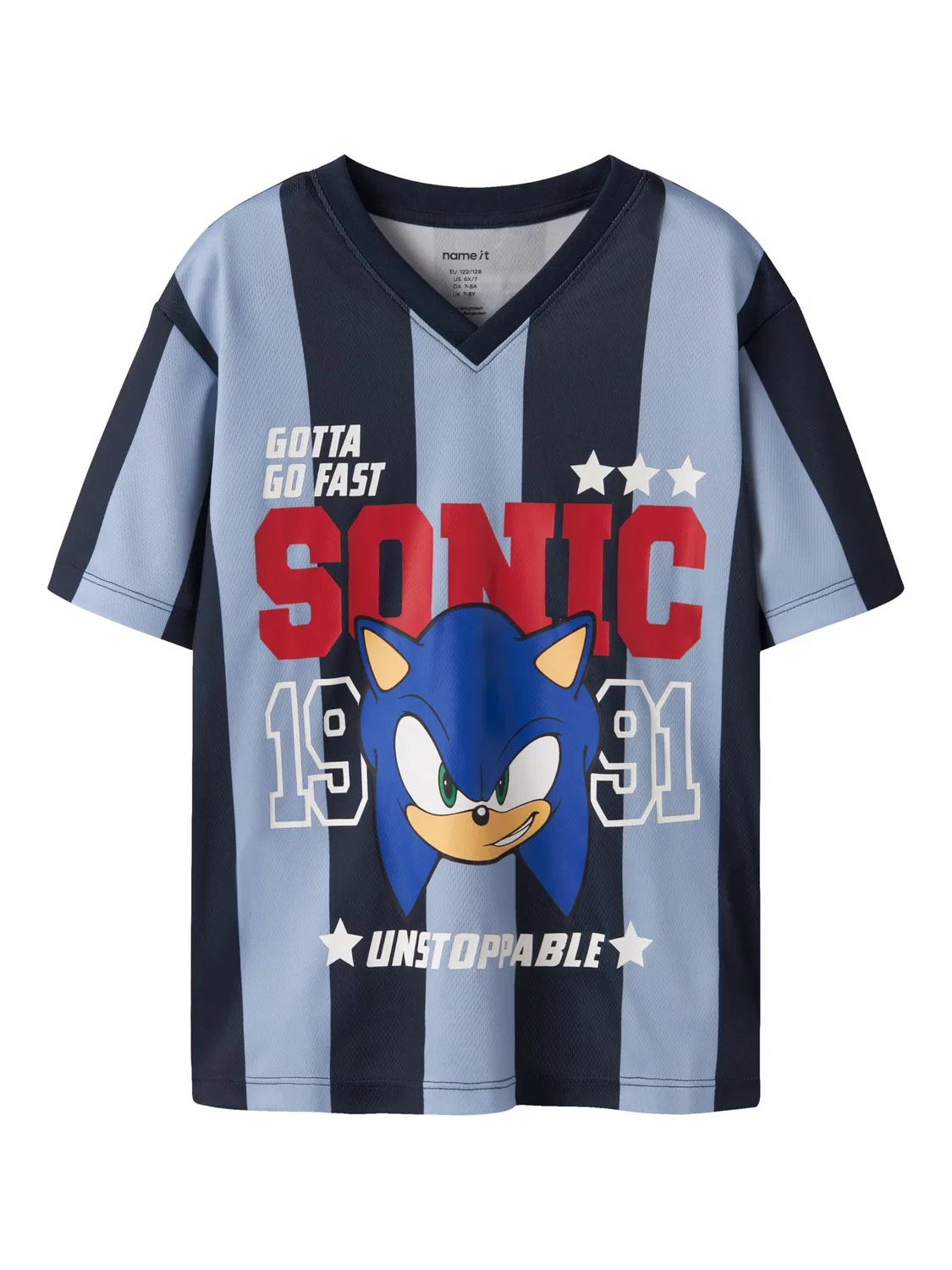 Футболка 'Sonic the Hedgehog' Name It, Blue/Navy/Light Blue