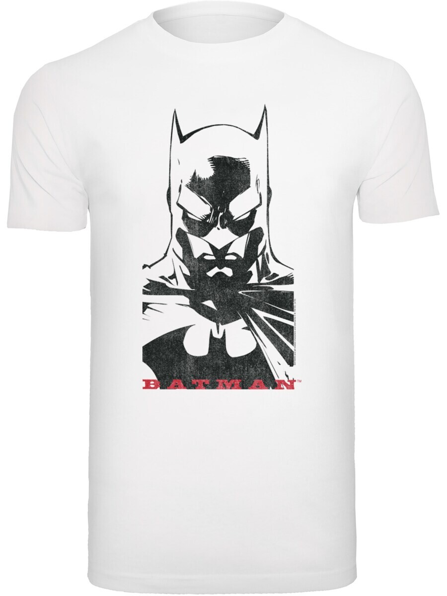 

Классическая футболка F4NT4STIC Shirt DC Comics Batman Solid Stare, белый