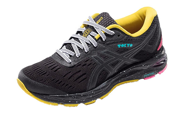 Кроссовки гель кумулус 20 Asics, черный — фото 2