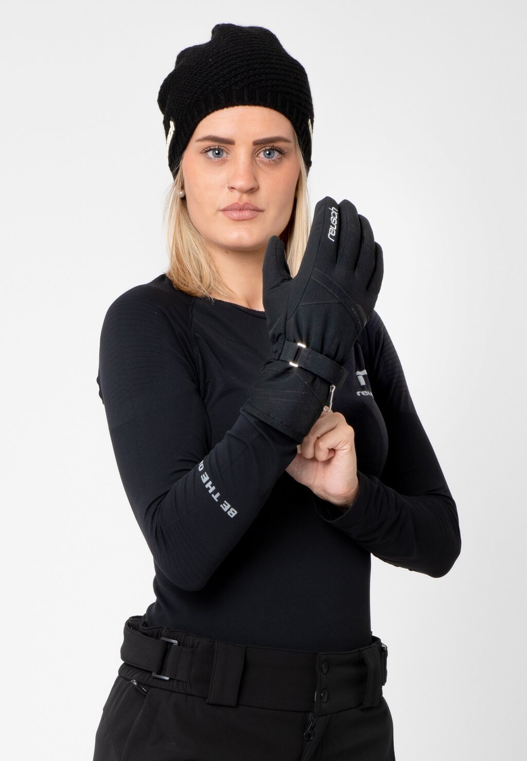 

Перчатки HELLEN R-TEX XT Reusch, цвет black silver