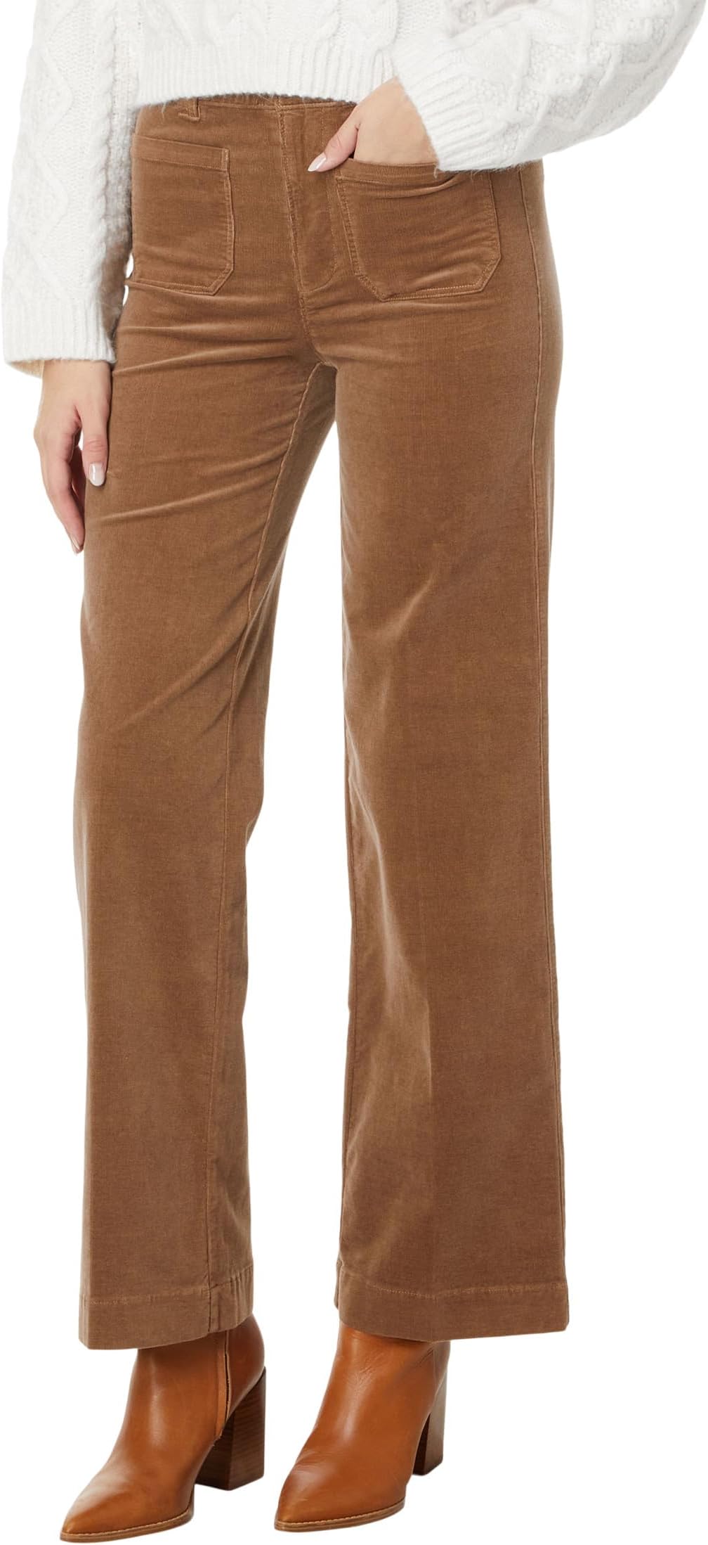 

Джинсы Paige Sasha 32" with Patch Pocket in Burnt Sugar, цвет Burnt Sugar