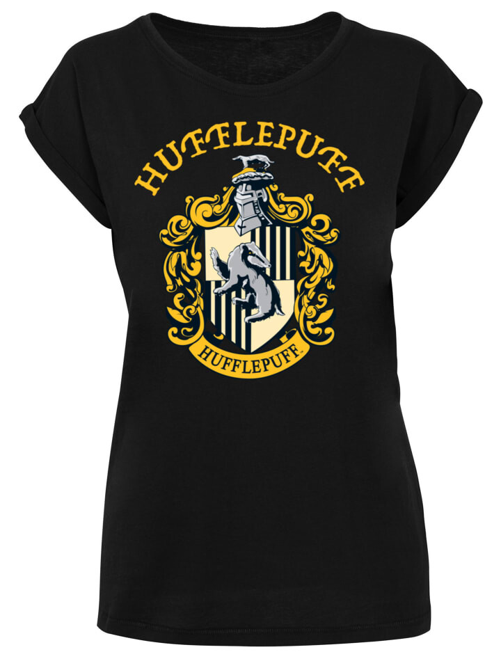 

Футболка F4NT4STIC Harry Potter Hufflepuff Crest, черный