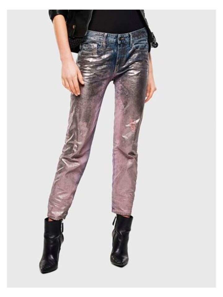 Тканевые брюки Diesel 00S5910091J Hose, цвет Denim — фото 3
