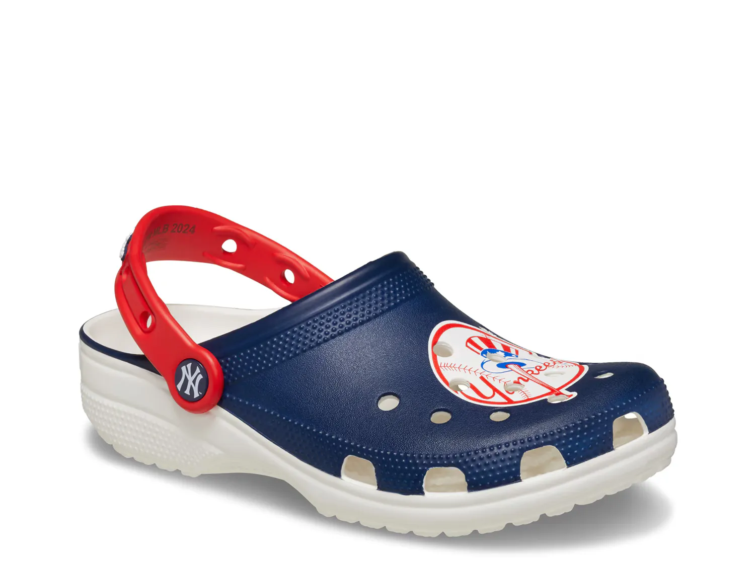 

Сабо MLB New York Yankees Classic Clog Crocs, белый