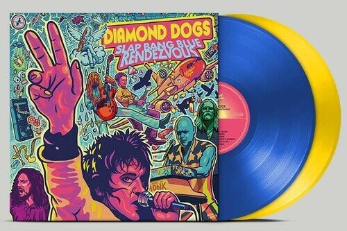 

Виниловая пластинка Diamond Dogs - Slap Bang Blue Rendezvous (Blue Yellow Vinyl)