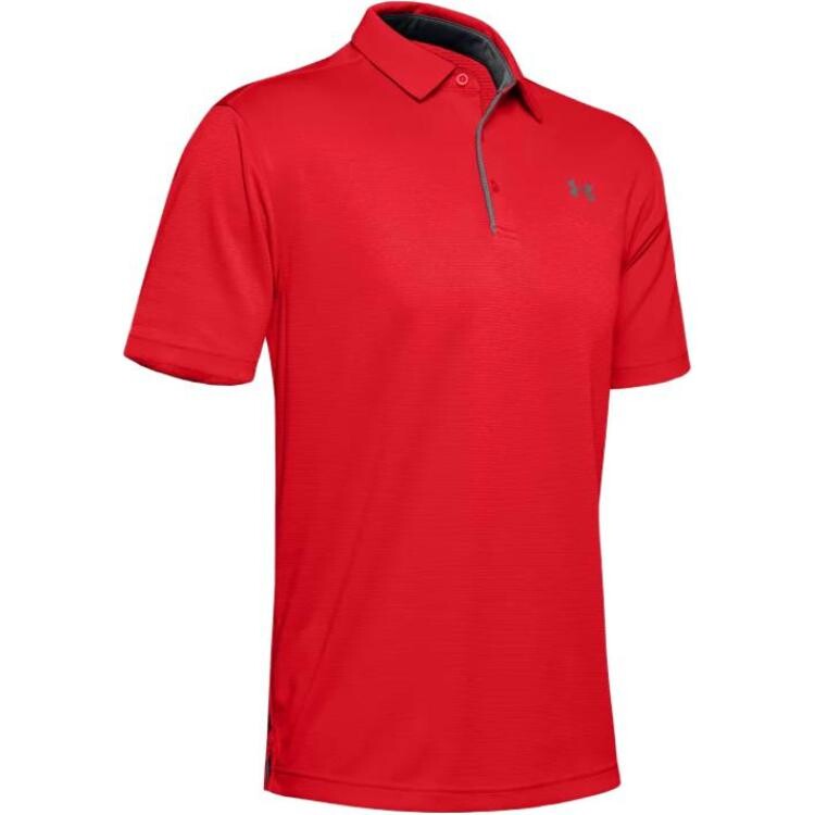

Рубашка поло мужская красная Under Armour, красный