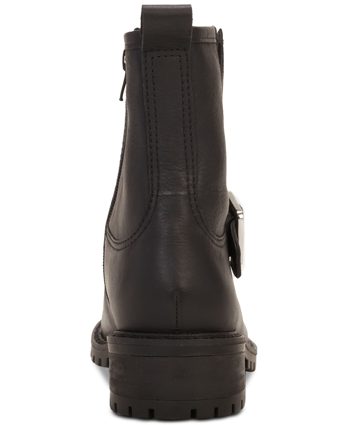 Lucky Brand Kenadie Ботинки женские черные кожаные с круглым носком — фото 4
