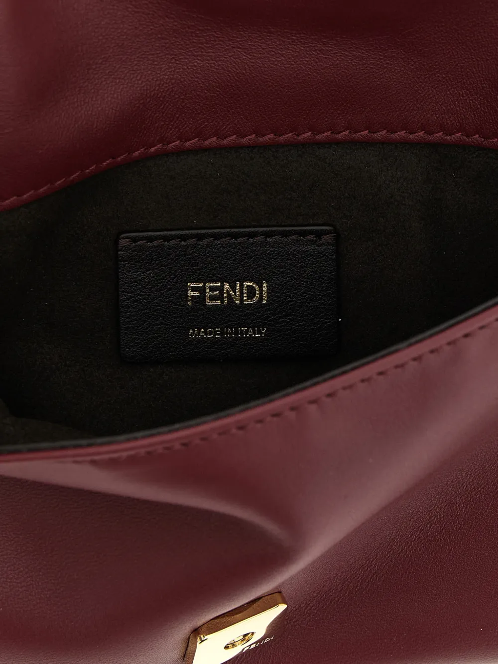 Сумка на плечо Mamma Baguette Fendi, красный — фото 4
