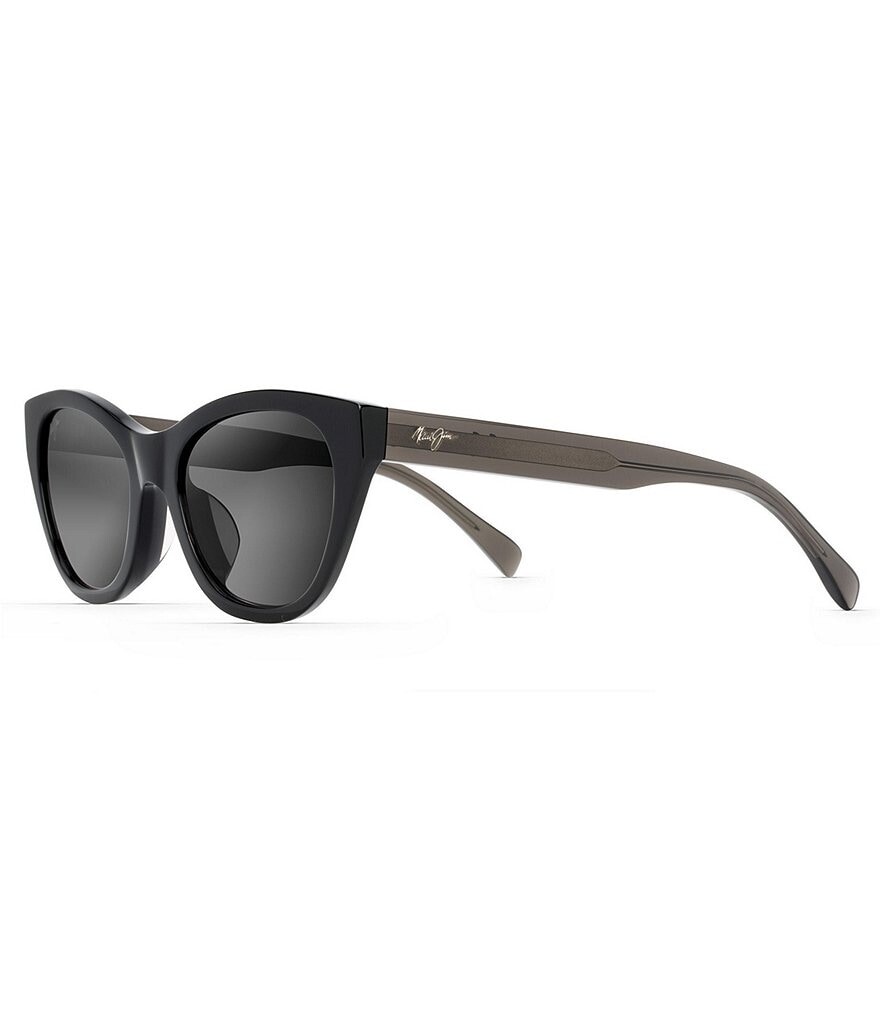 

Солнцезащитные очки Maui Jim Capri PolarizedPlus2 «кошачий глаз», 51 мм, черный